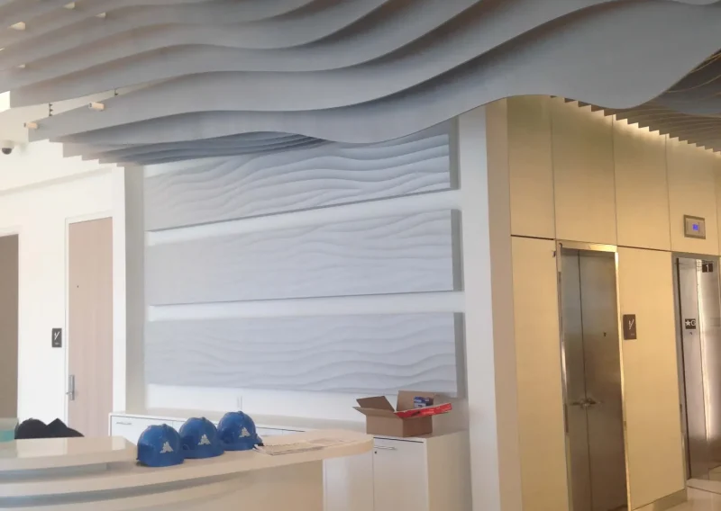The Elan lobby interior